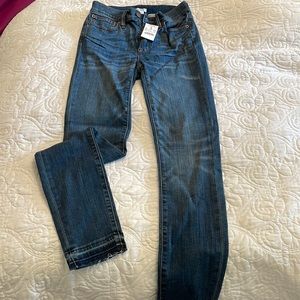NWT J.Crew skinny jeans size 24